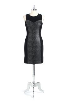 Cynthia Steffe Sleeveless Panel Dress - Lyst