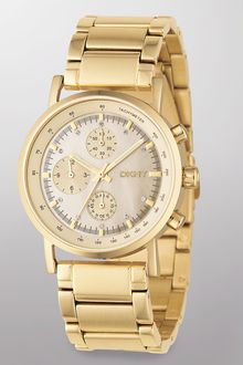 DKNY Goldplated Stainless Steel Watch - Lyst