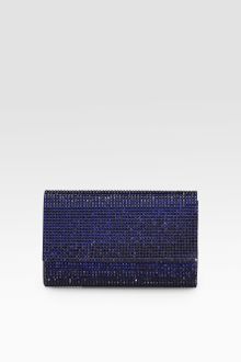 Judith Leiber Crystal Beaded Clutch - Lyst