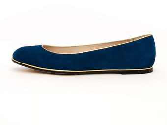 Kors By Michael Kors Odell Suede Flat - Lyst