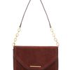 Rachel Zoe Charlotte Suede Shoulder Bag in Red (sella) - Lyst