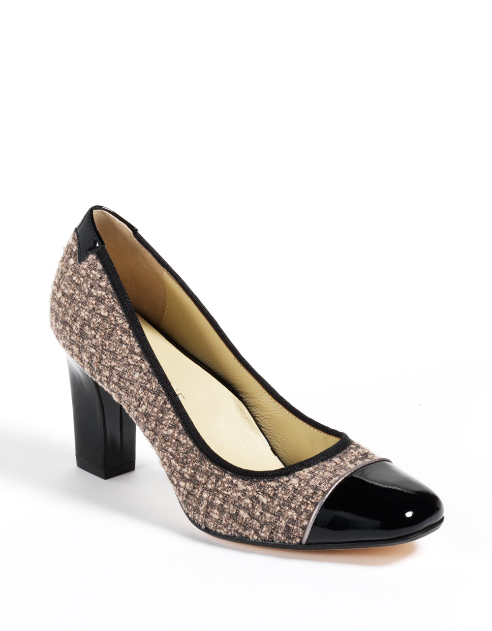 rose suede pumps