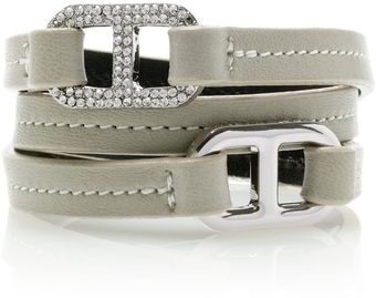 Tory Burch Plato Pavé Link Bracelet - Lyst