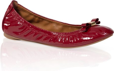 tory burch eddie patent ballet flat