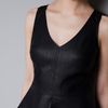 Zara Peplum Top in Black - Lyst