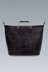 Zara Shopper with Metal Handle