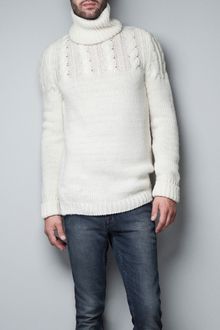 Zara Turtle Neck Sweater - Lyst