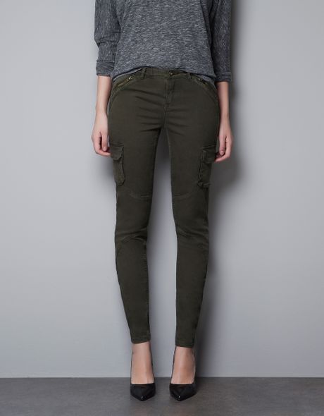 zara skinny trousers