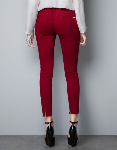 zara satin pants