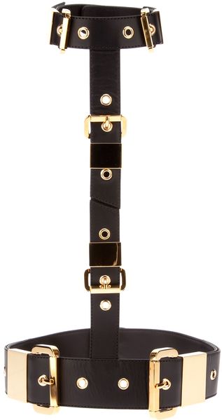 Giuseppe Zanotti Buckled Body Belt - Lyst