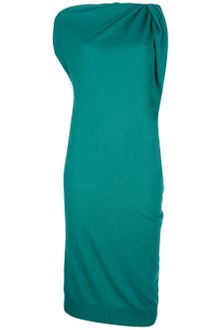Lanvin Drape Dress - Lyst