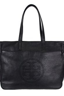 Tory Burch Perf Logo Eastwest Tote - Lyst