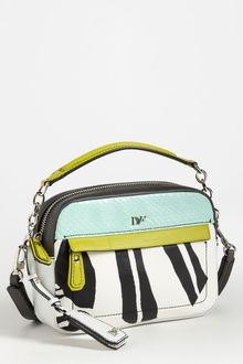 Diane Von Furstenberg Milo Mini Printed Leather Crossbody Bag - Lyst