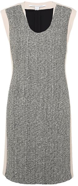 Diane Von Furstenberg Katharine Tweed Dress - Lyst