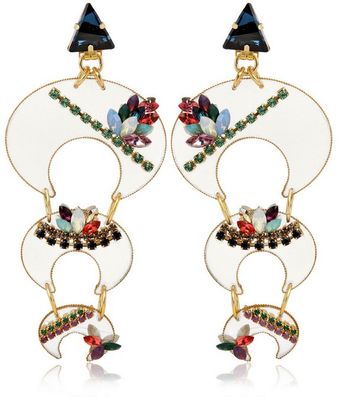 Erickson Beamon Who You Are Earrings - Lyst