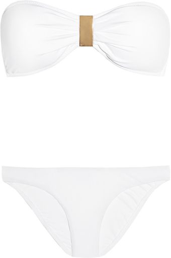 Melissa Odabash Palm Beach Bandeau Bikini - Lyst