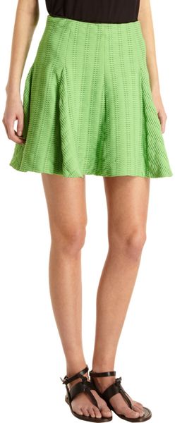 Rag & Bone Niki Flare Skirt - Lyst