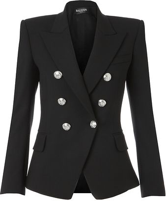 Balmain Military Jacket - Lyst