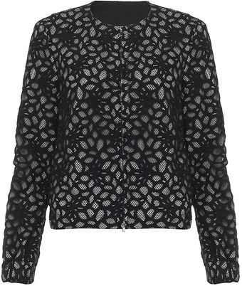 Diane Von Furstenberg Zandy Lace Jacket - Lyst