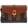 Fendi Striped Shoulder Bag in Brown - Lyst