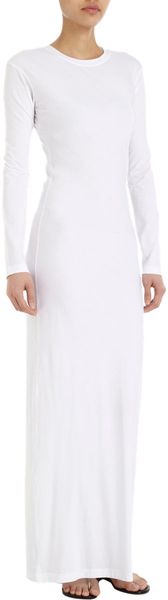 Jil Sander Maxi Tee Dress - Lyst