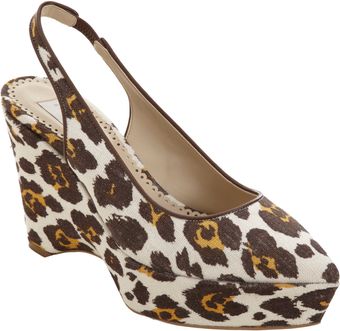 Stella McCartney Sling Back Platform Wedge Pump - Lyst
