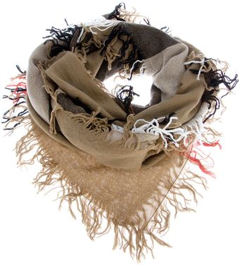 Burberry Brit Checked Scarf - Lyst