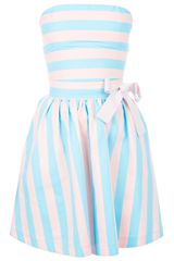 Love Moschino Twotone Bandeau Dress