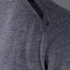 Burberry Fitted Vneck Sweater in Gray for Men (grey) - Lyst