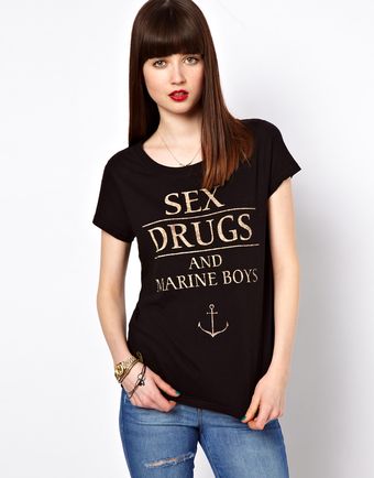 Eleven Paris Sex Drugs and Marine Boys Tshirt - Lyst