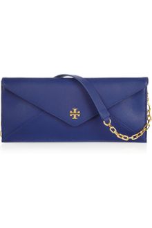 Tory Burch Textured Leather Clutch - Lyst
