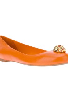 Alexander McQueen Skull Detail Ballet Pump - Lyst
