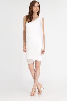 Alice + Olivia Oneshoulder Gathered Dress - Lyst