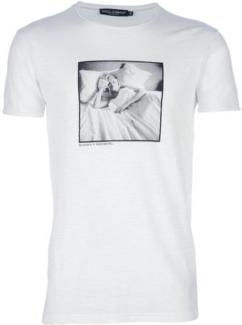 Dolce & Gabbana Marilyn Monroe T-Shirt - Lyst