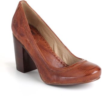 Frye Carson Leather Pumps - Lyst
