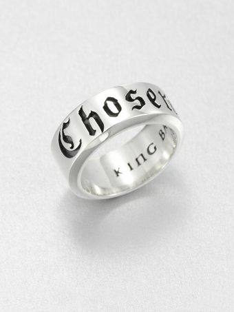 King Baby Studio Sterling Silver Chosen Ring - Lyst