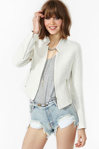 Nasty Gal Camilla Tweed Jacket  - Lyst