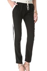 Parker Silk Track Pants