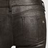 Rag & Bone Skinny Leather Jeansanthracite in Black (anthracite) - Lyst