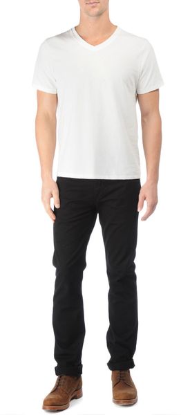 Rag & Bone V-neck Tee White - Lyst