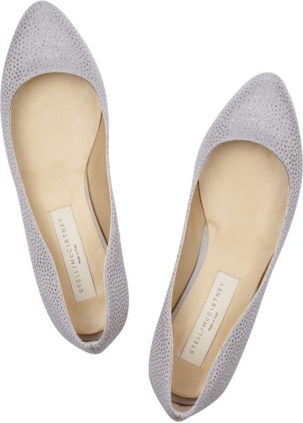 stella mccartney woven ballet flats