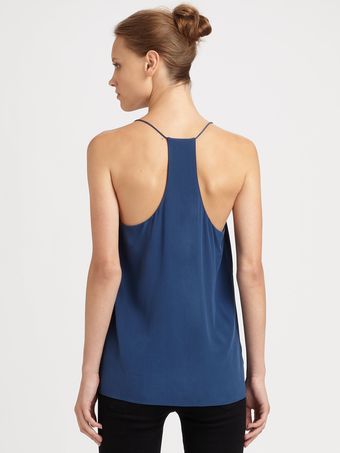 Tibi Solid Silk Camisole - Lyst