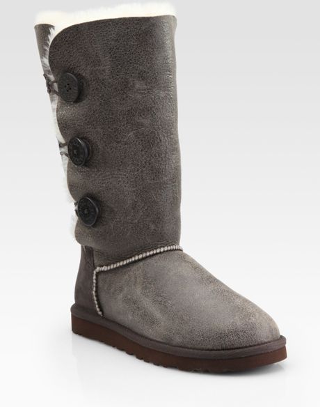 ugg women's over the knee bailey button sheepskin