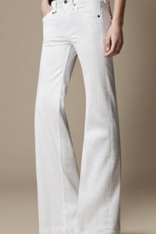Burberry Flare Fit Jeans - Lyst