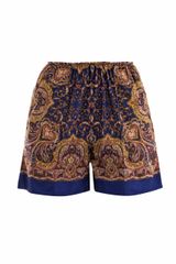 Carven Paisleyprint Shorts