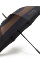 Coach Bleecker Stripe Umbrella