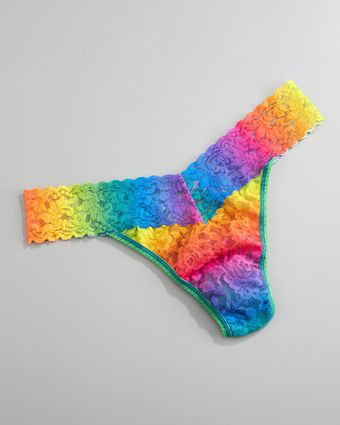 Hanky Panky Signature Lace Lowrise Thong - Lyst