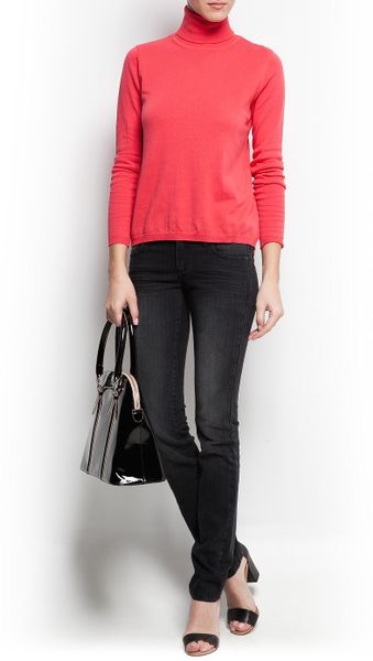 Mango Patent Tote in Black (02) | Lyst Mango Patent Tote in Black (02) | Lyst