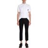 Balmain Short Sleeve Military Patched Shirt in White for Men - Lyst