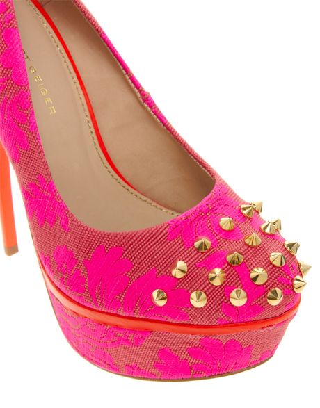 kurt geiger pink heels